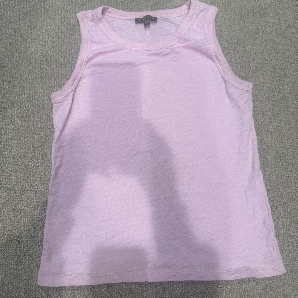 Pink tank top
